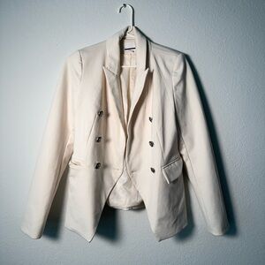 Jules Leopoldo Cream Blazer